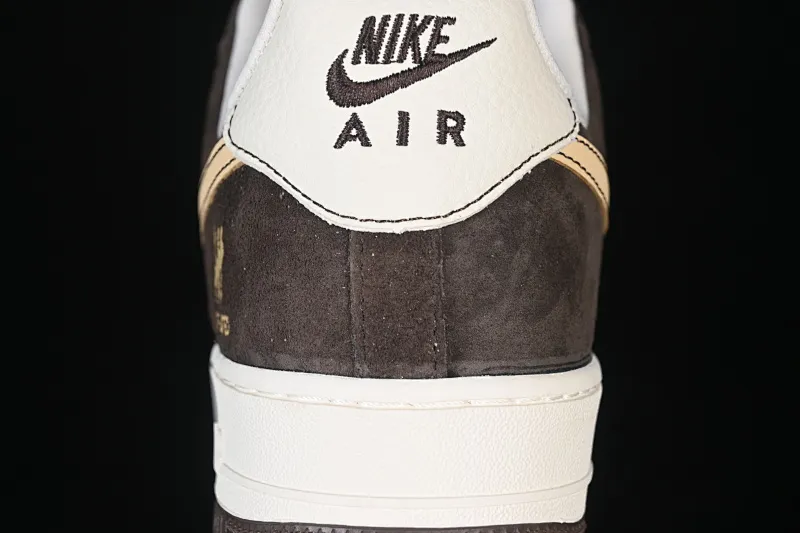 All categories Nk Air Force 1 Air Force series Nk Air Force 1 Low Air Force low top Nike Air Force 1'07 Low joint brown white gold Air Force 1 low top casual sneakers KD1688-001